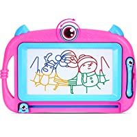 Peradix Pizarras de Dibujo magnética Infantil- Pizarra Magnética con Dos Plumas Mágicas Portátil Tablero de Dibujo…